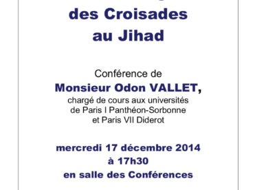 Guerre et religions : des Croisades au Jihad
