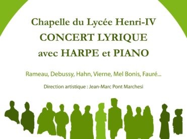 Concert lyrique avec harpe et piano