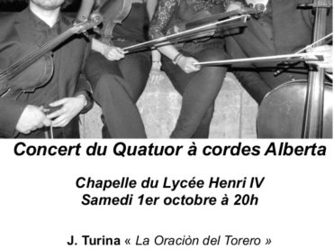 Concert du Quatuor à cordes Alberta