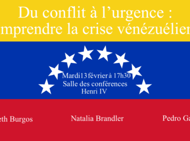 Du conflit à l'urgence : Comprendre la crise vénézuélienne
